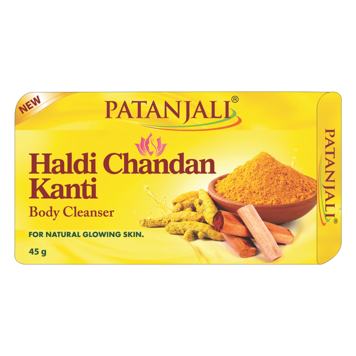 Patanjali Haldi Chandan Kanti Natural Body Soap 45g