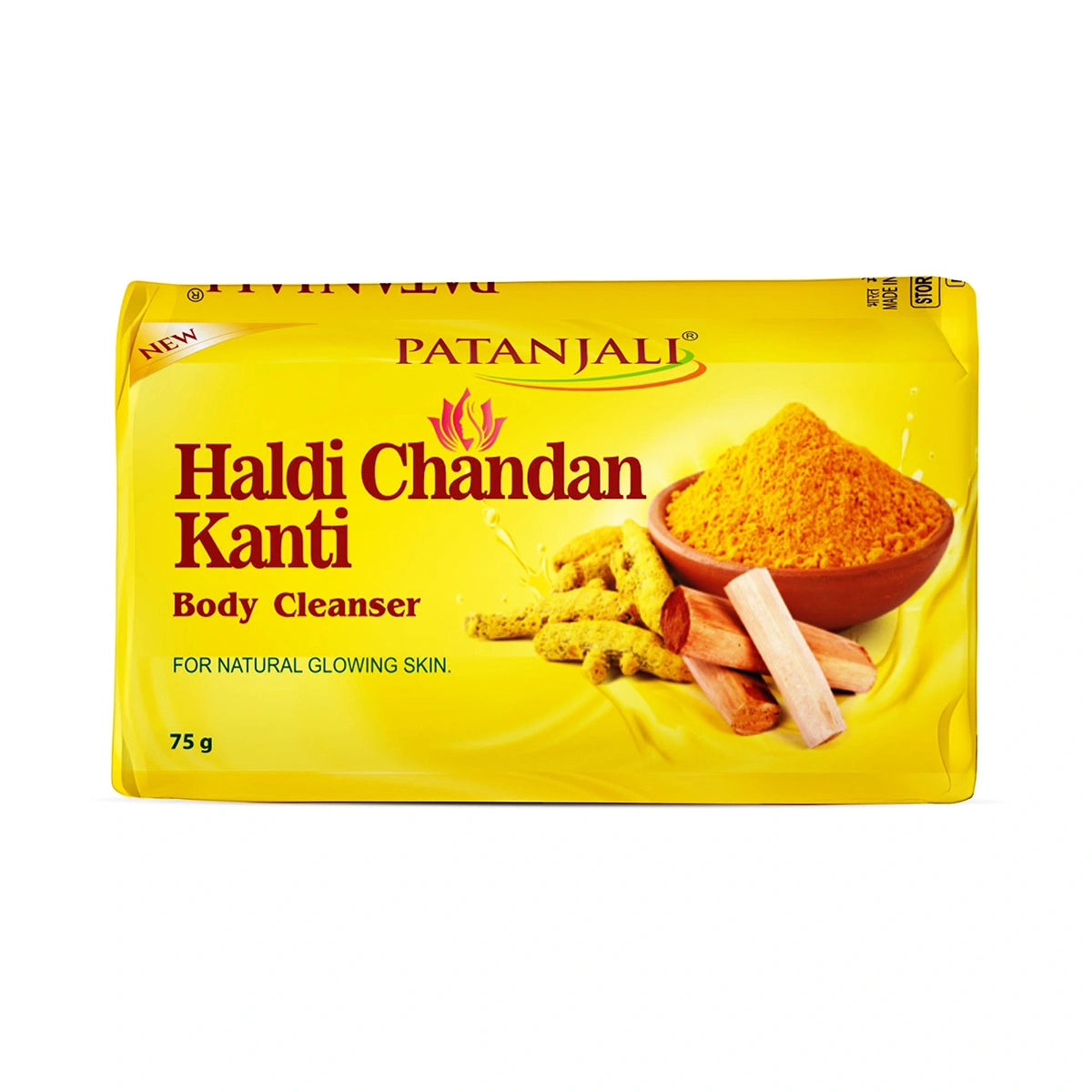 Patanjali Haldi Chandan Kanti Natural Body Soap 75g