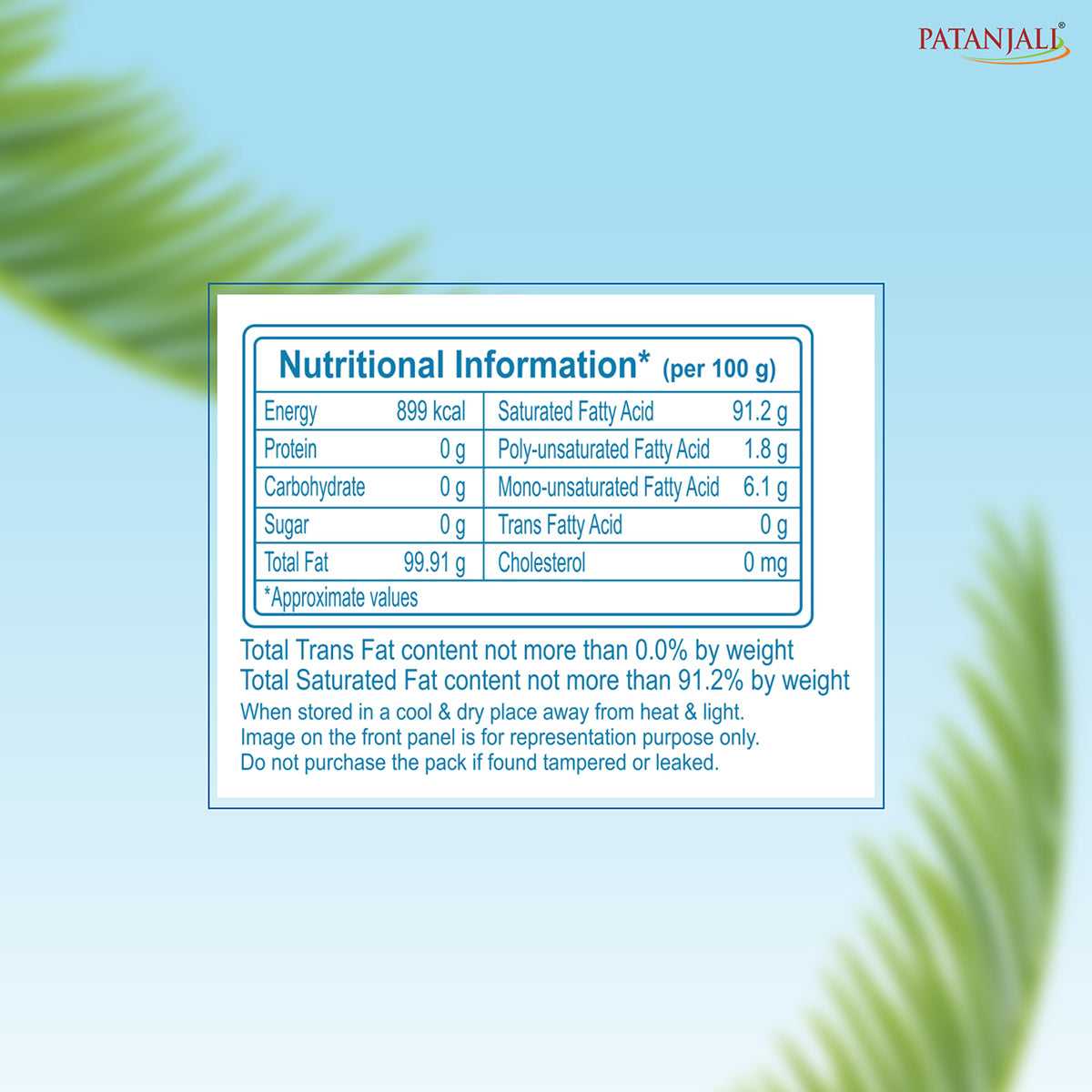 Patanjali Herbal Coconut Oil 200ml