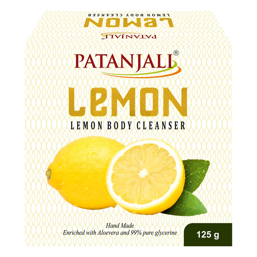 Patanjali Lemon Body Cleanser 125g