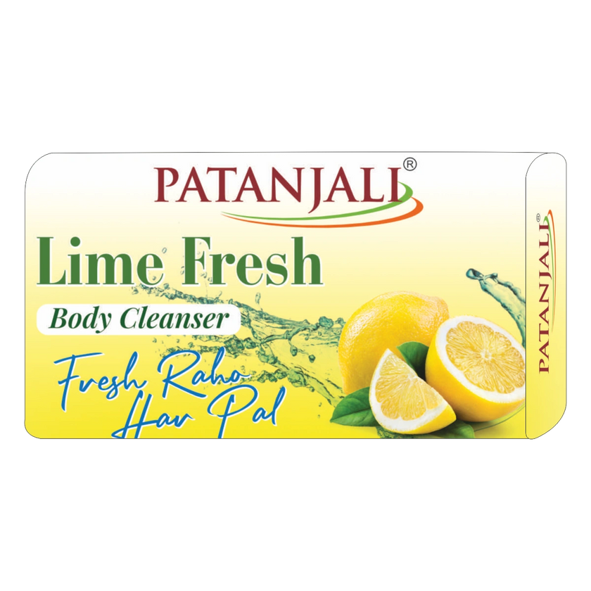 Patanjali Lime Fresh Body Cleanser 75g