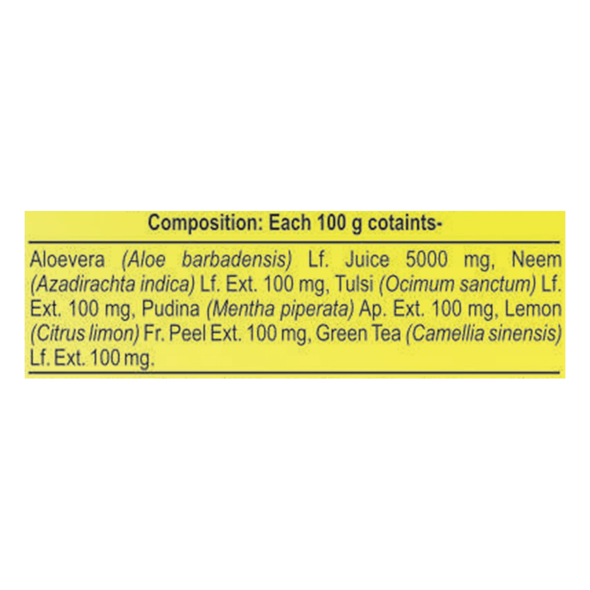 Patanjali Lime Fresh Body Cleanser 75g