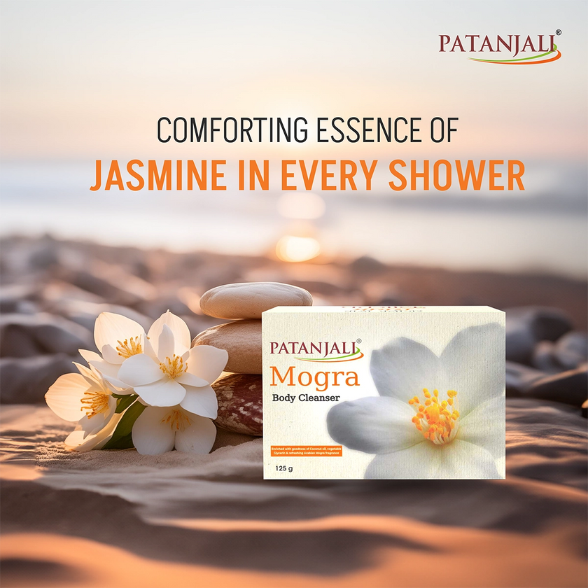 Patanjali Mogra Body Cleanser Soap 125g