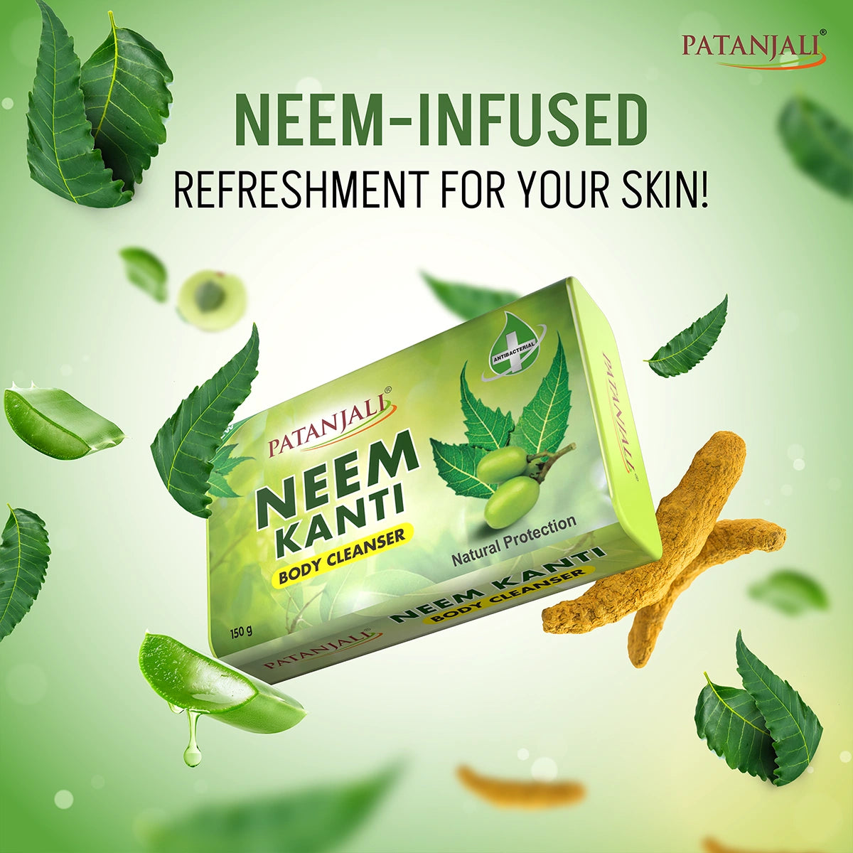 Patanjali Neem Kanti Body Cleanser 150g