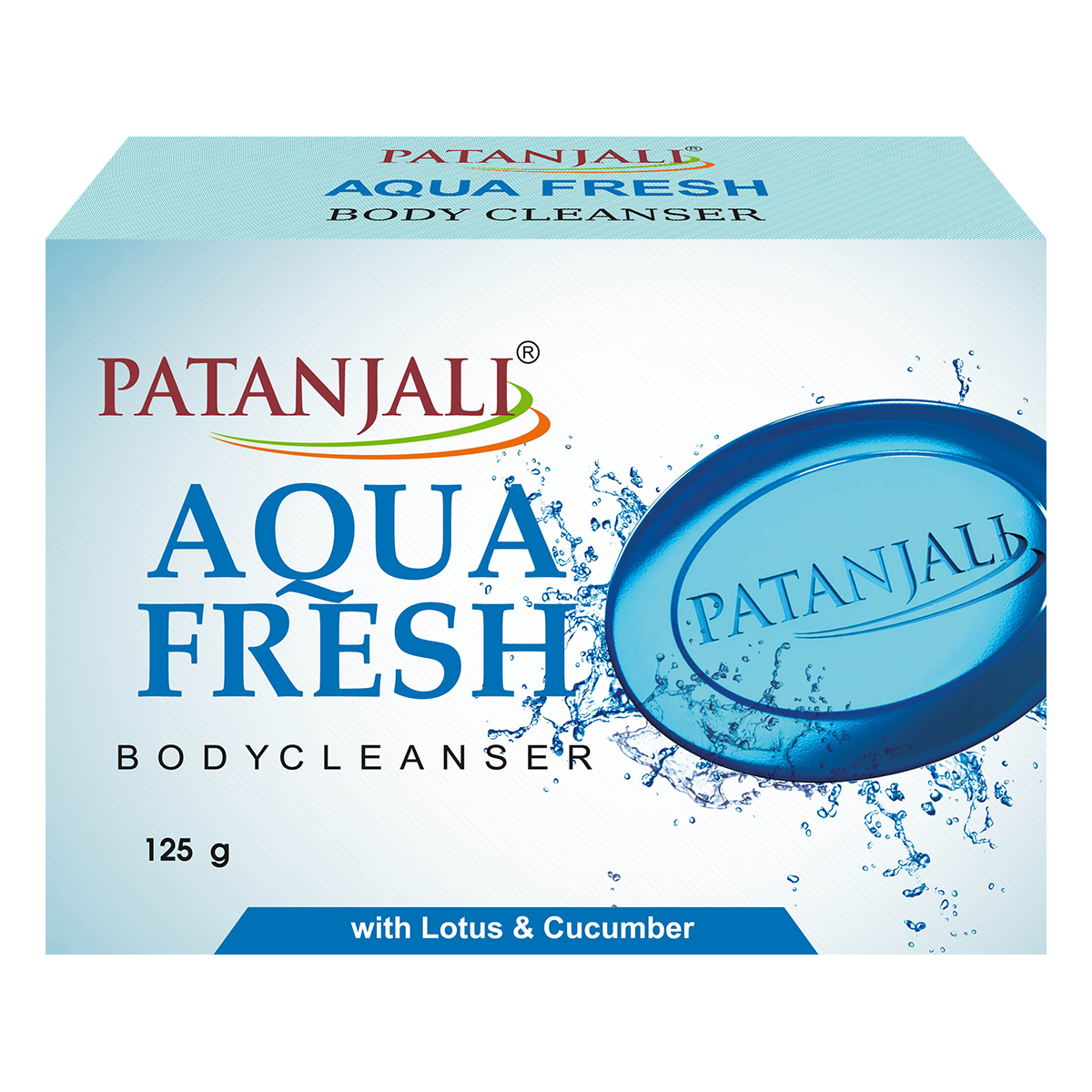 Patanjali Ojas Aquafresh Herbal Skin Care Soap 125g