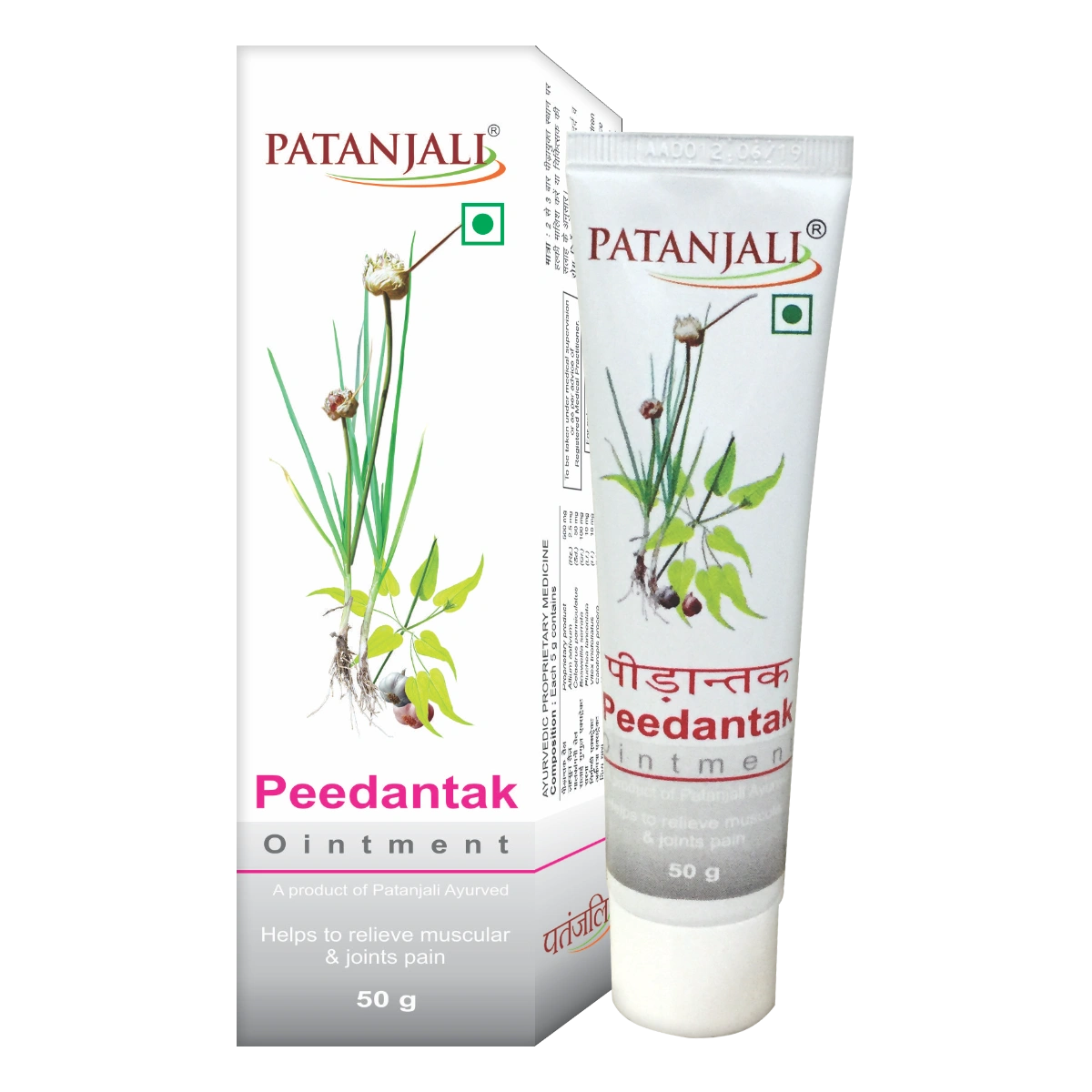 Patanjali Peedantak Pain Reliever Ointment 50g