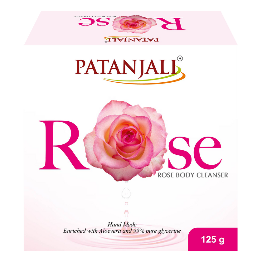 Patanjali Rose Body Cleanser 125g