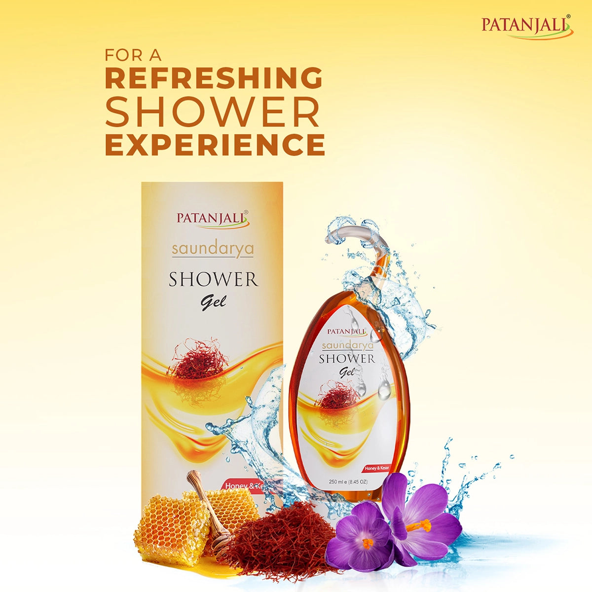 Patanjali Saundarya Shower Gel 250ml