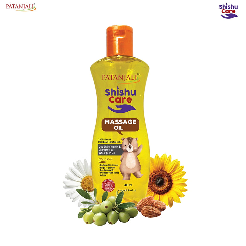 Patanjali Shishu Care Massage Oil 200ml