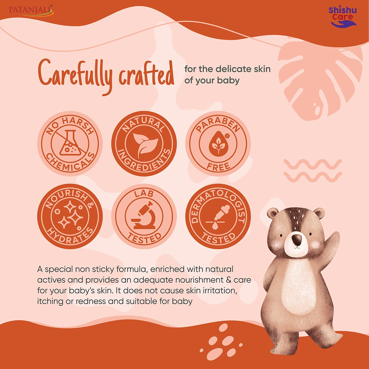 Patanjali Shishu Care Massage Oil 200ml