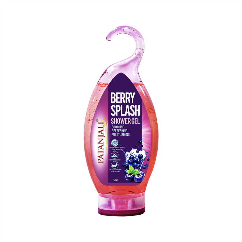 Patanjali Shower Gel Berry Splash 250ml