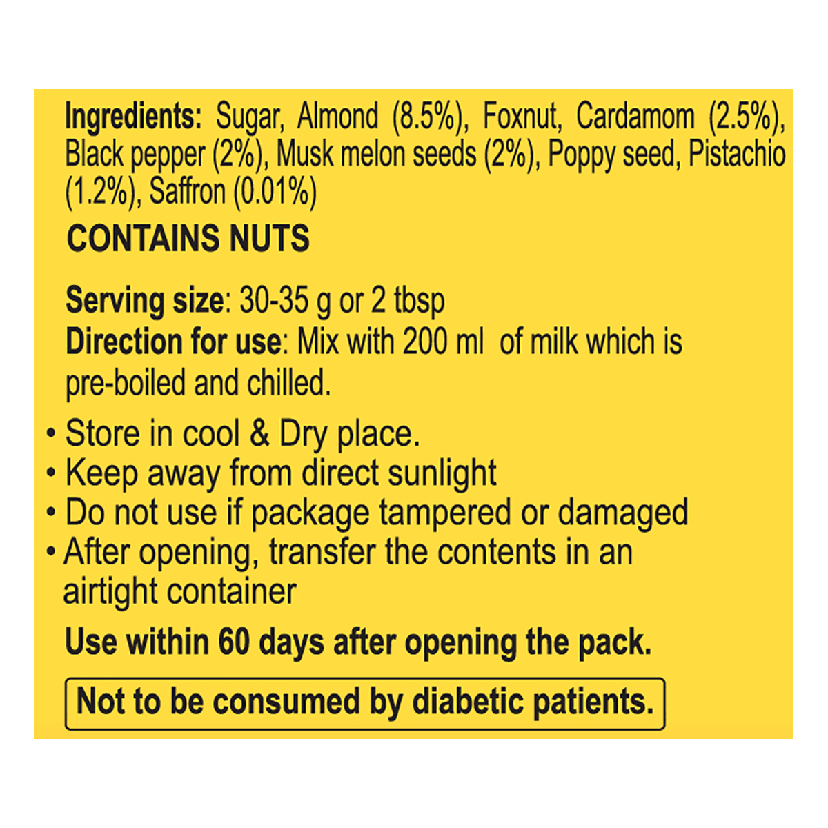 Patanjali Thandai Powder 500g