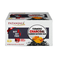 Patanjali Turmeric Charcoal Bathing Bar 125g