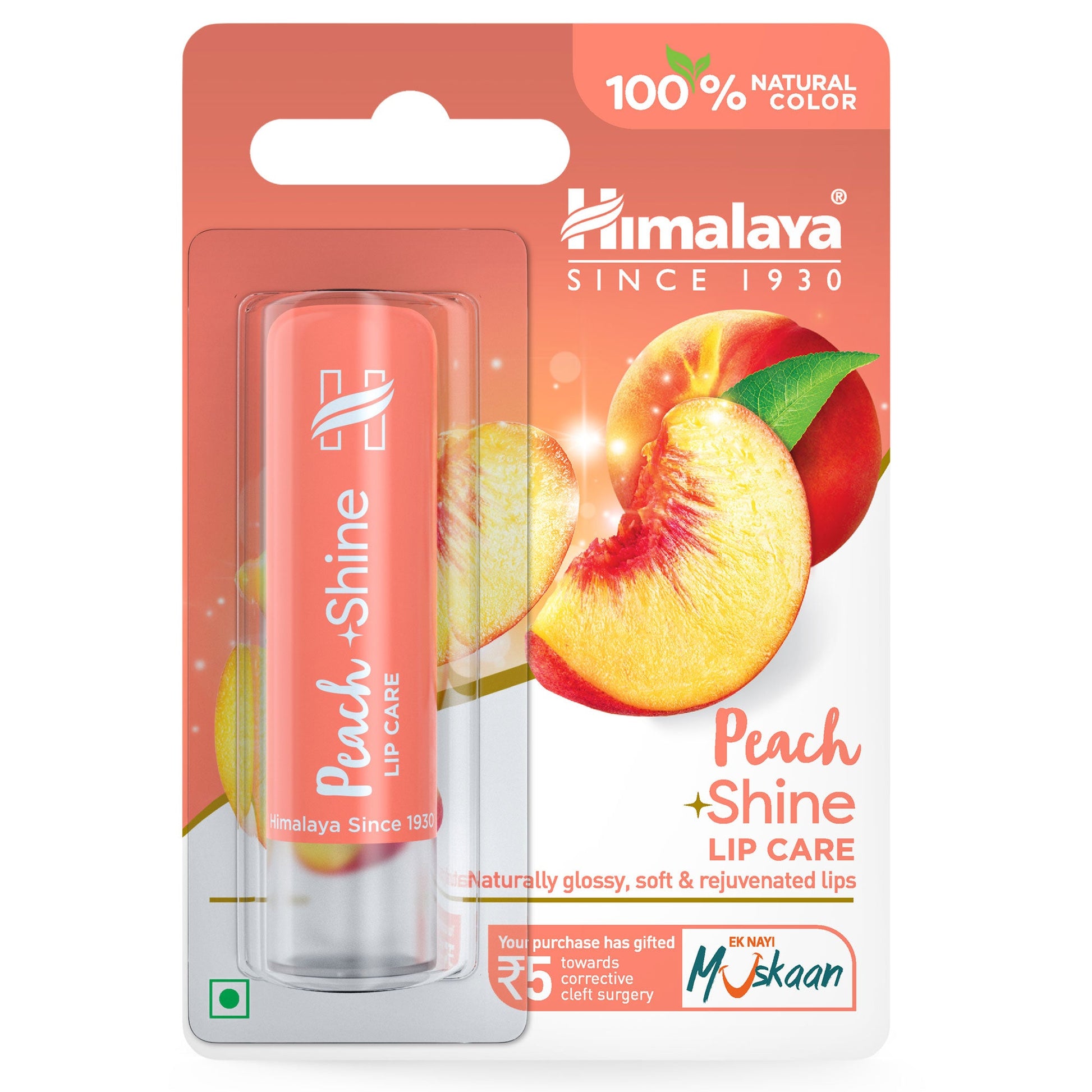 Peach Shine Lip Care
