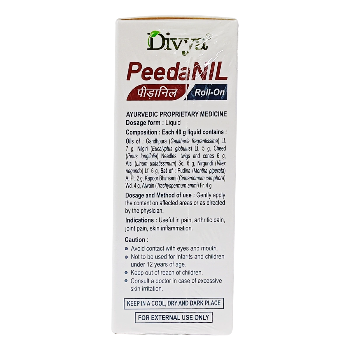 Peedanil Roll-On 40g