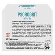 Divya Psorogrit 60 Tablets