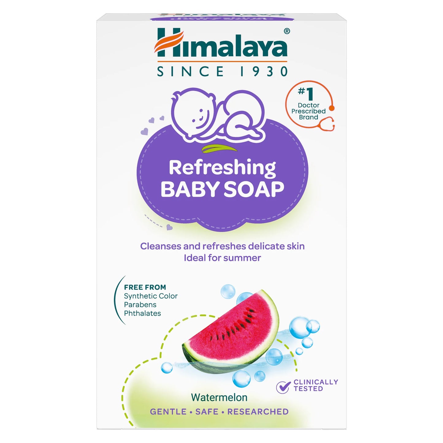 refreshing baby soap 75g