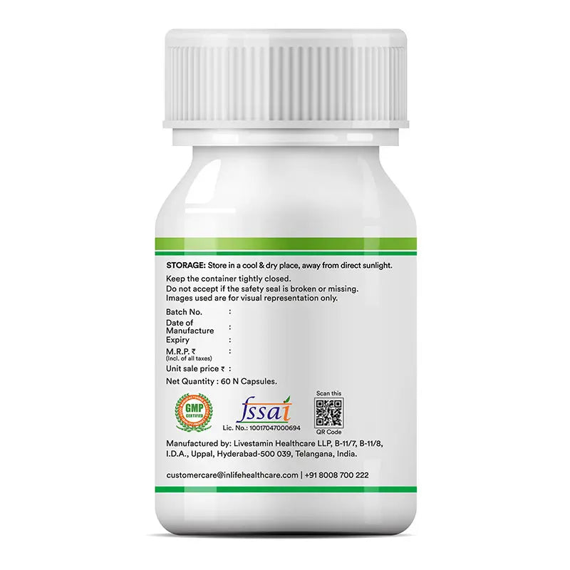 Inlife Prebiotics and Probiotics Capsules - 5