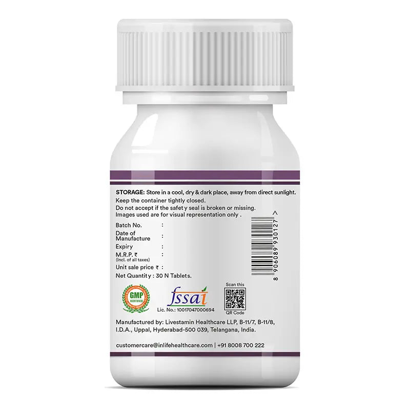 Inlife Coenzyme Q10 (CoQ10) 100 mg |Ubiquinone Tablets - 6