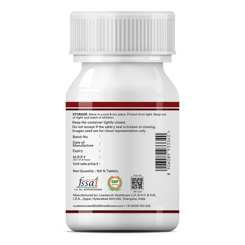 Inlife Plant-Based Vitamin D3 K2 with Organic Coconut Oil + Vitamin B12 ALA + Magnesium Glycinate with Zinc | Vegetarian Combo Pack - 7