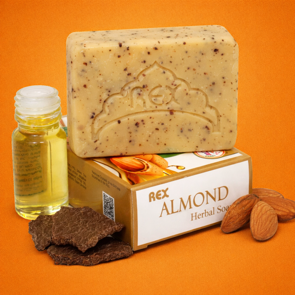 Rex Almond Herbal Soap 100g