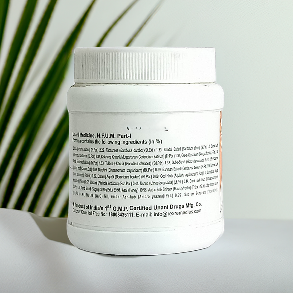 Rex Dawa Ul Misk Motadil Sada 200g – Traditional Unani Herbal Supplement for Vitality