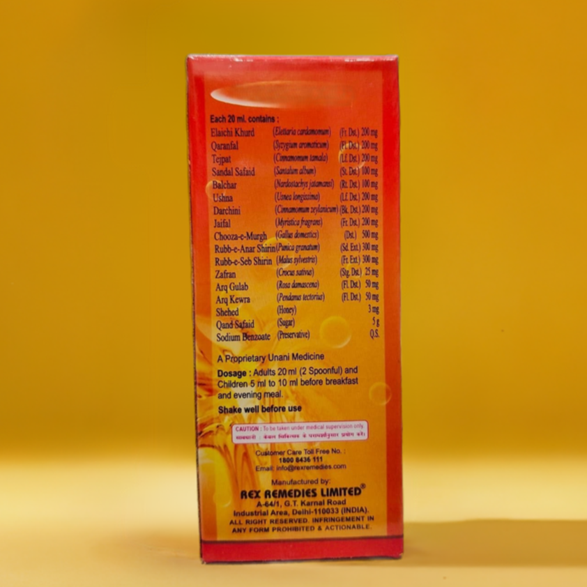 Rex Health Tonic 200ML – Herbal Liquid Supplement with Traditional Ingredients