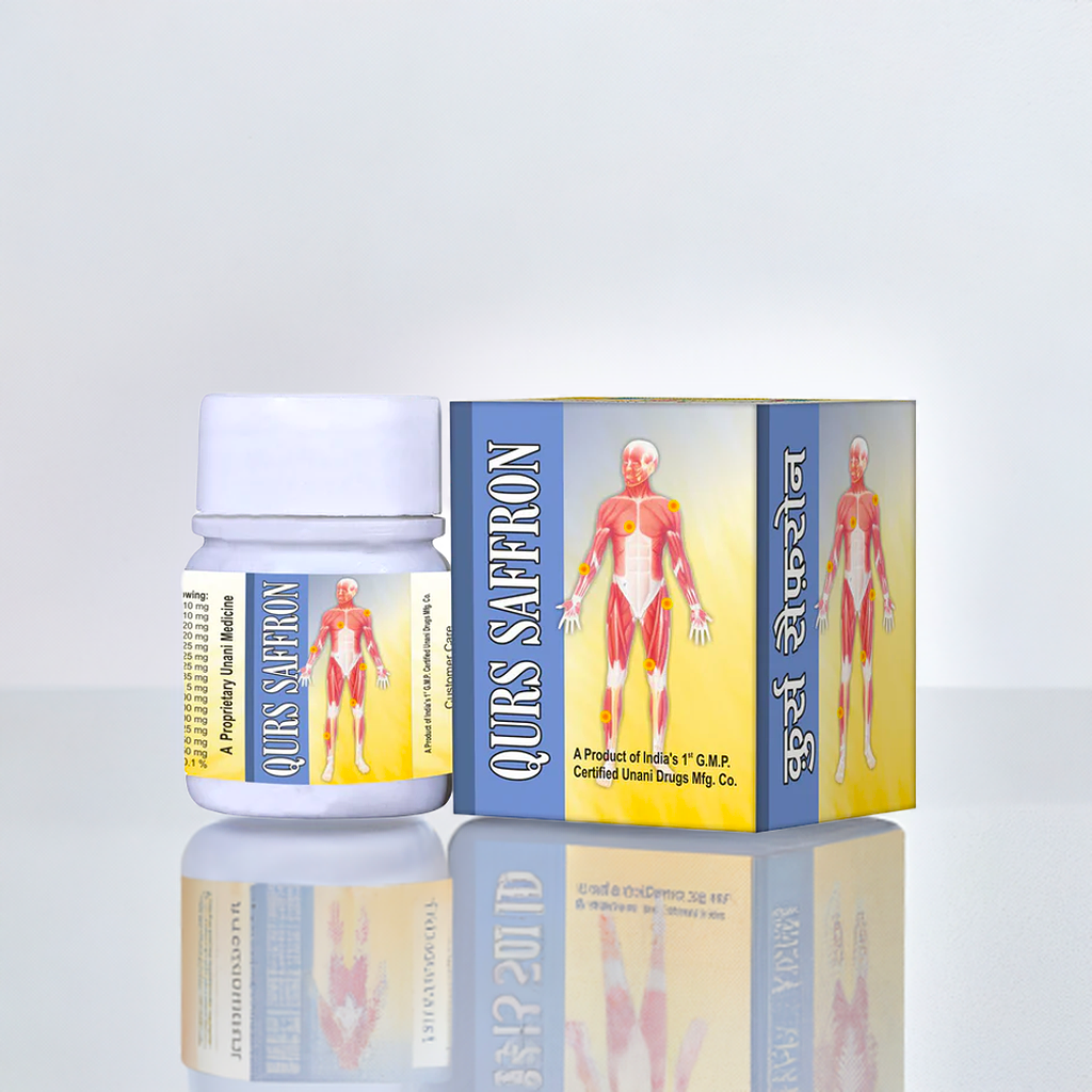 Rex Qurs Saffron 15 Tablets Herbal Supplement with Saffron and Traditional Ingredients