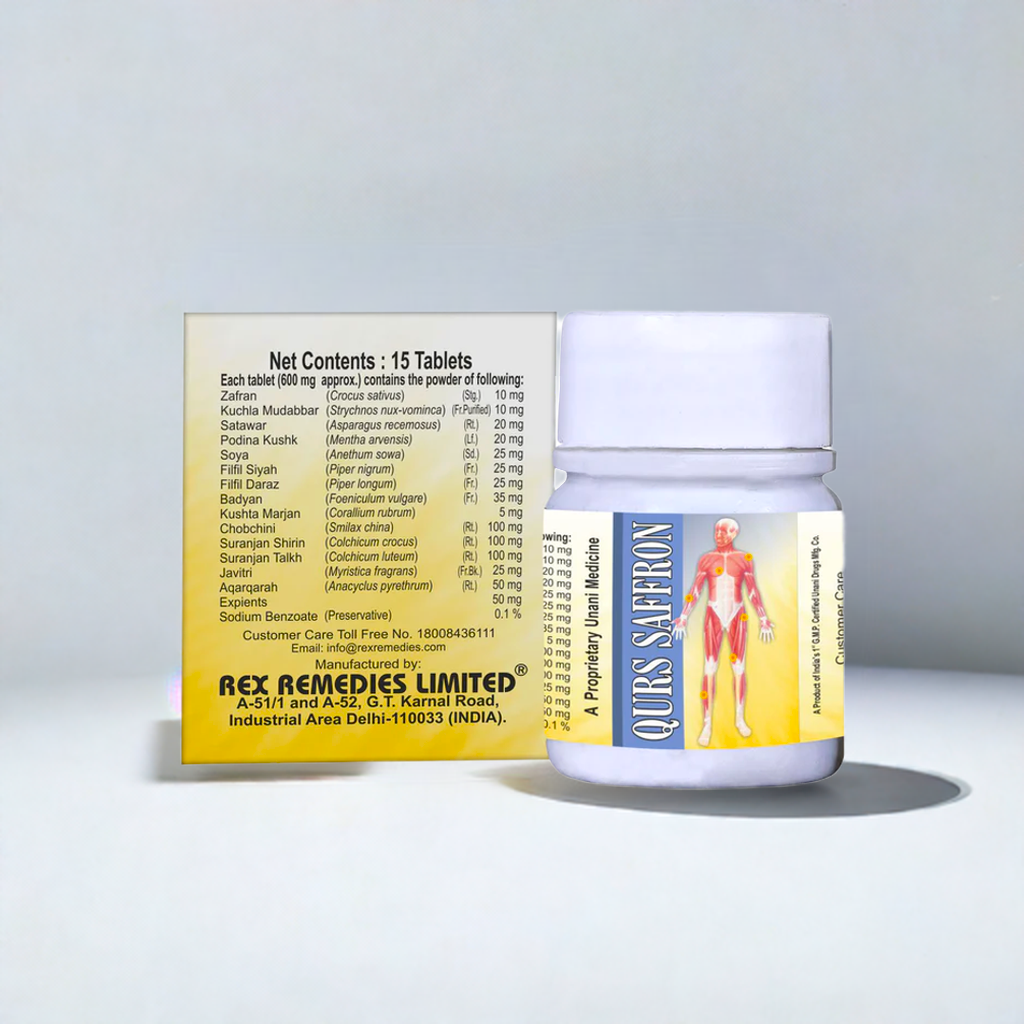 Rex Qurs Saffron 15 Tablets (Pack Of 2)