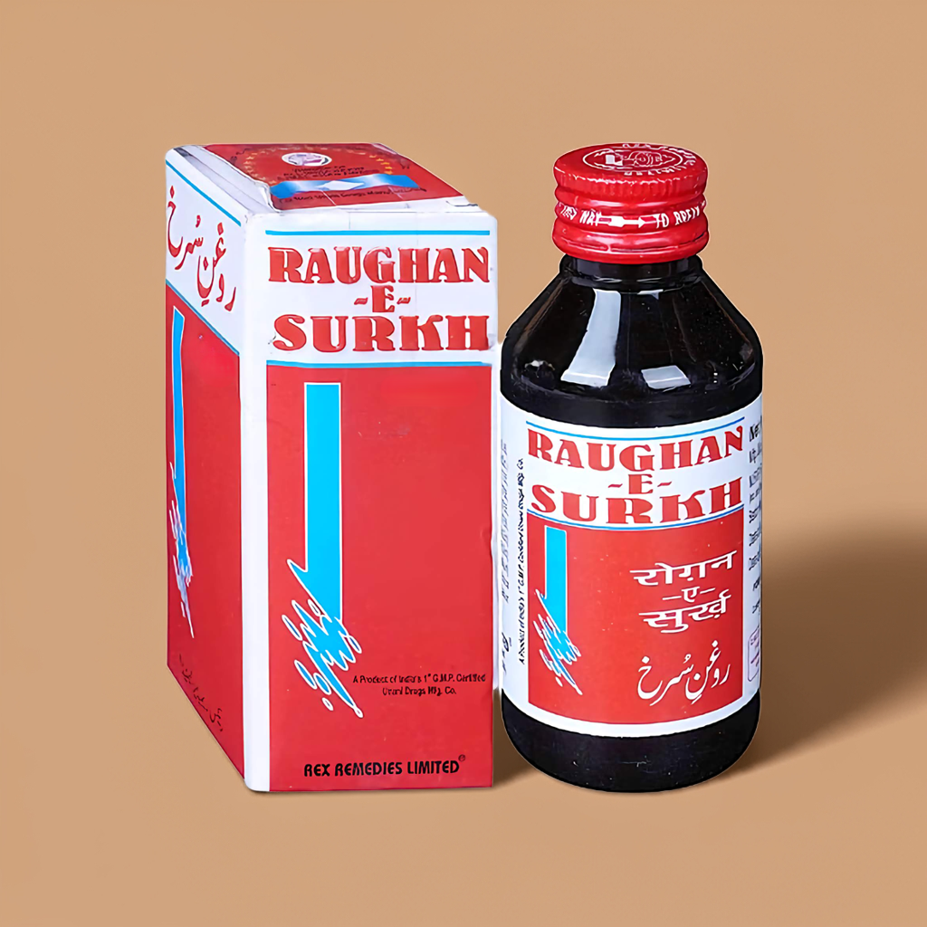 Rex Raughan-E-Surkh ml – Traditional Herbal Oil for Daily Use