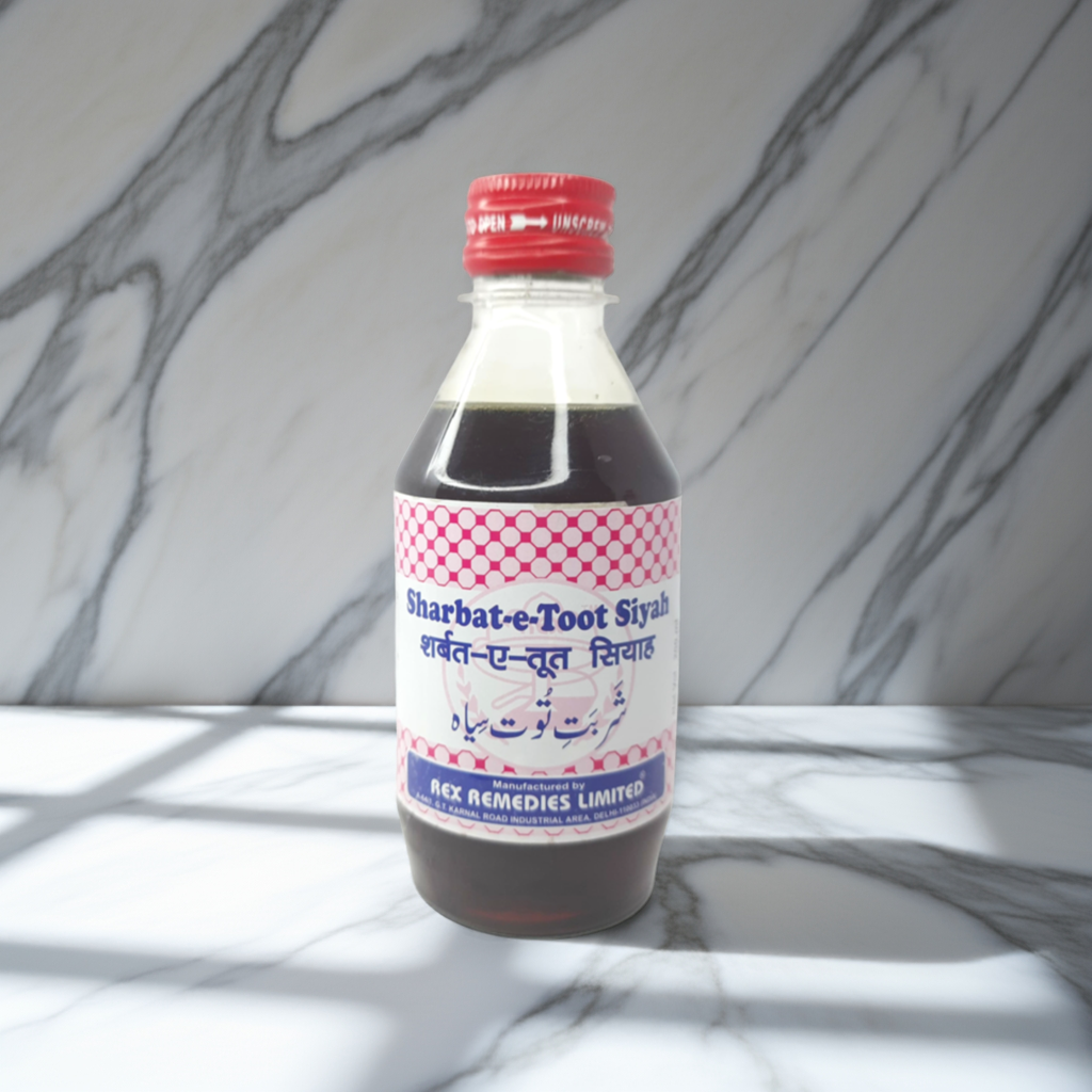 Rex Sharbat-E-Toot Siyah–Traditional Herbal Syrup with Black Mulberry