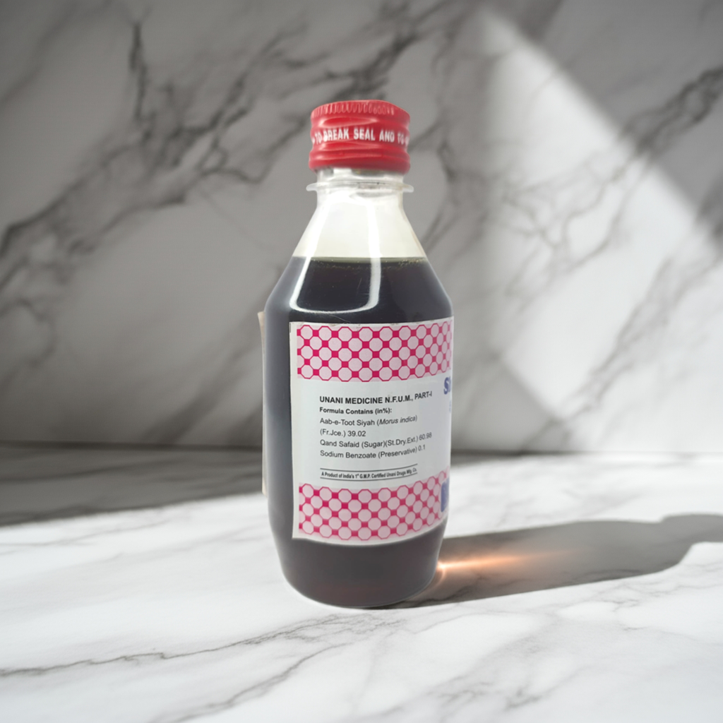 Rex Sharbat-E-Toot Siyah–Traditional Herbal Syrup with Black Mulberry