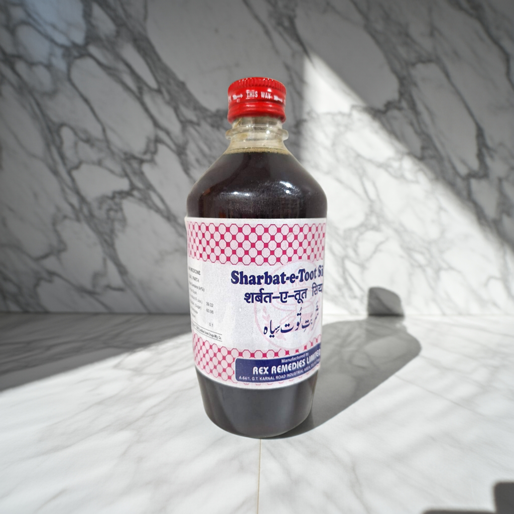 Rex Sharbat-E-Toot Siyah–Traditional Herbal Syrup with Black Mulberry
