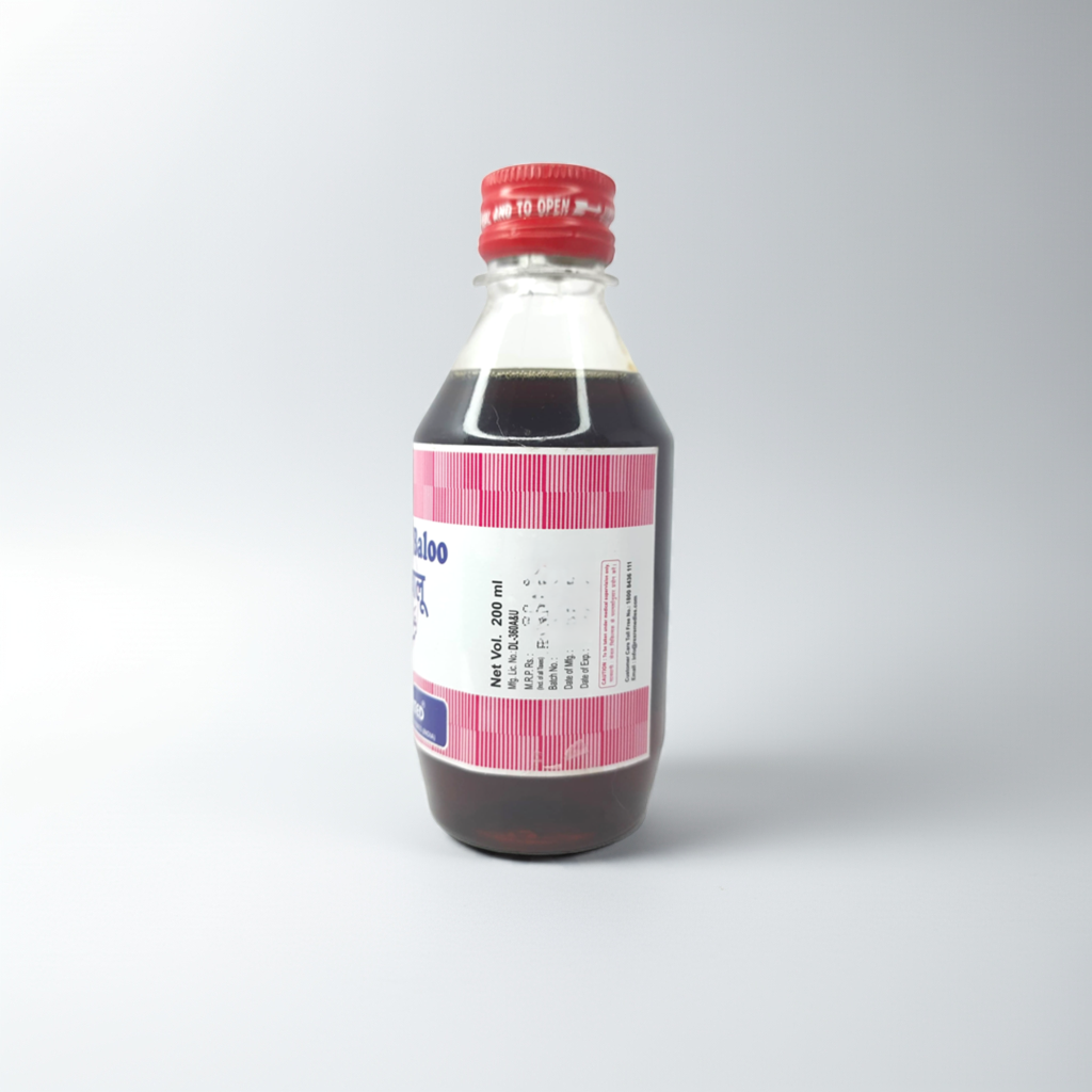 Rex Sharbat Aaloo Baloo – Traditional Herbal Syrup with Natural Ingredients