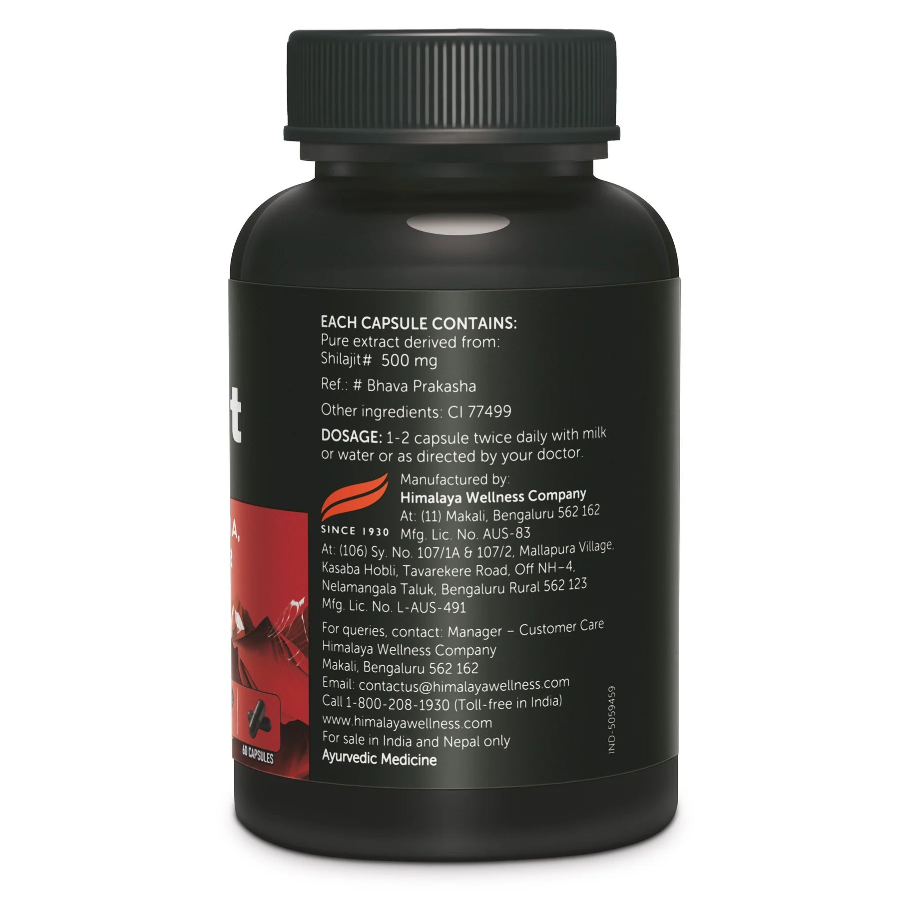 Shilajit 60 Capsules