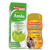 Baidyanath Amla Juice & Sugarfree Chyawan Vit Combo