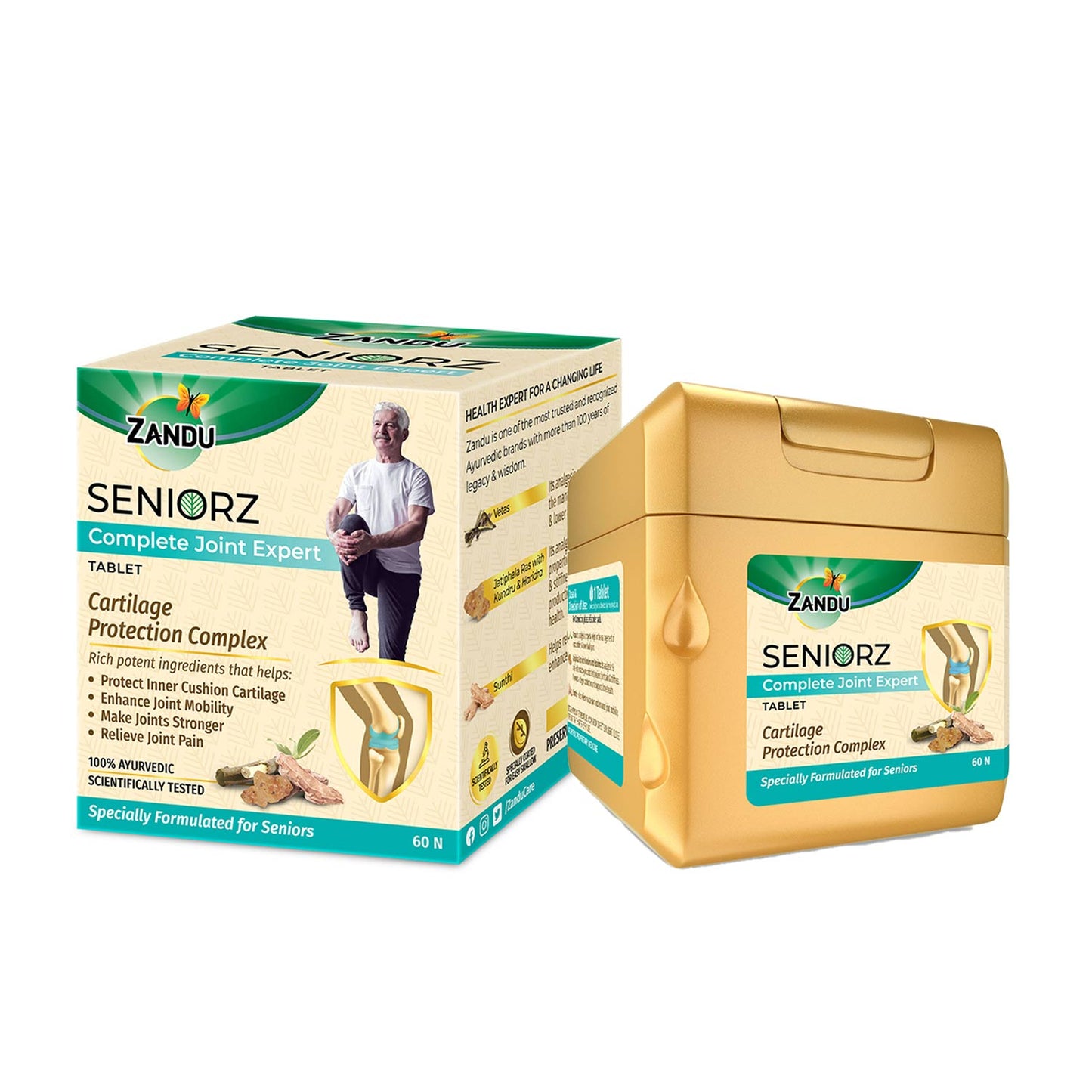 Zandu Seniorz Complete Joint Expert 60 Tablets