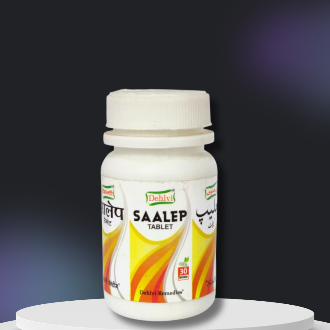Sana Herbal Saalep Tablet | Herbal Support for Respiratory