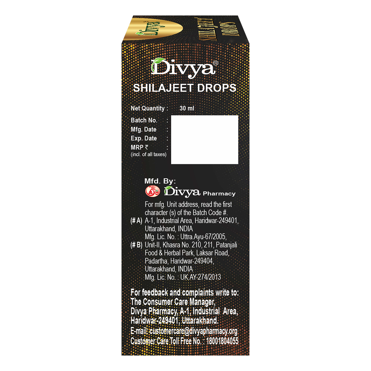 Divya Shilajeet Drops 30ml