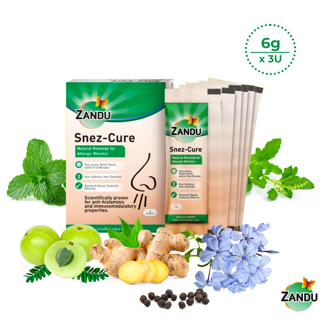 Zandu Snez Cure for Allergies 6gx3U