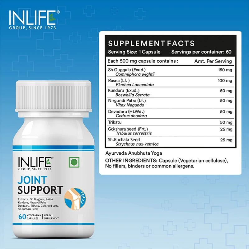 Inlife Joint Support Supplement | Veg Capsules - 3