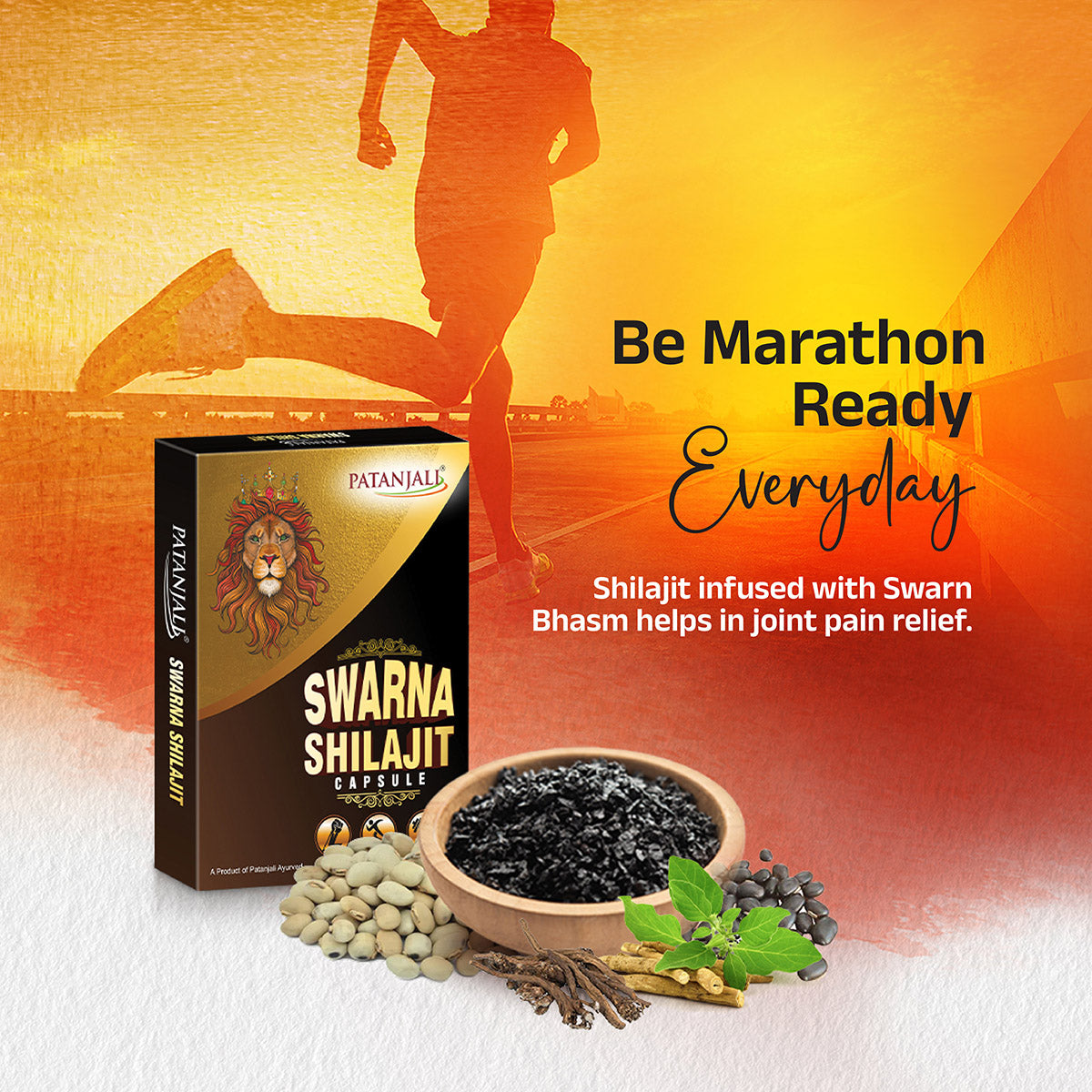 Patanjali Swarna Shilajit Capsule 750mg 10 Capsules