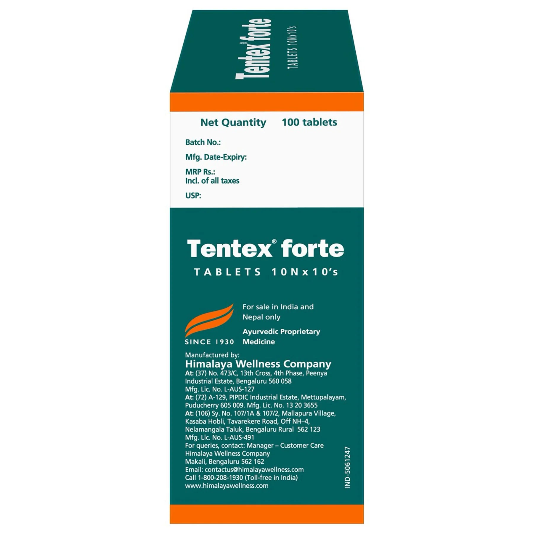 Tentex Forte 10 Tablets