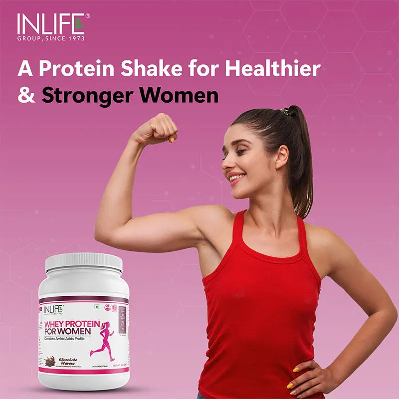 Inlife Whey Protein Powder for Women | 500g - 13