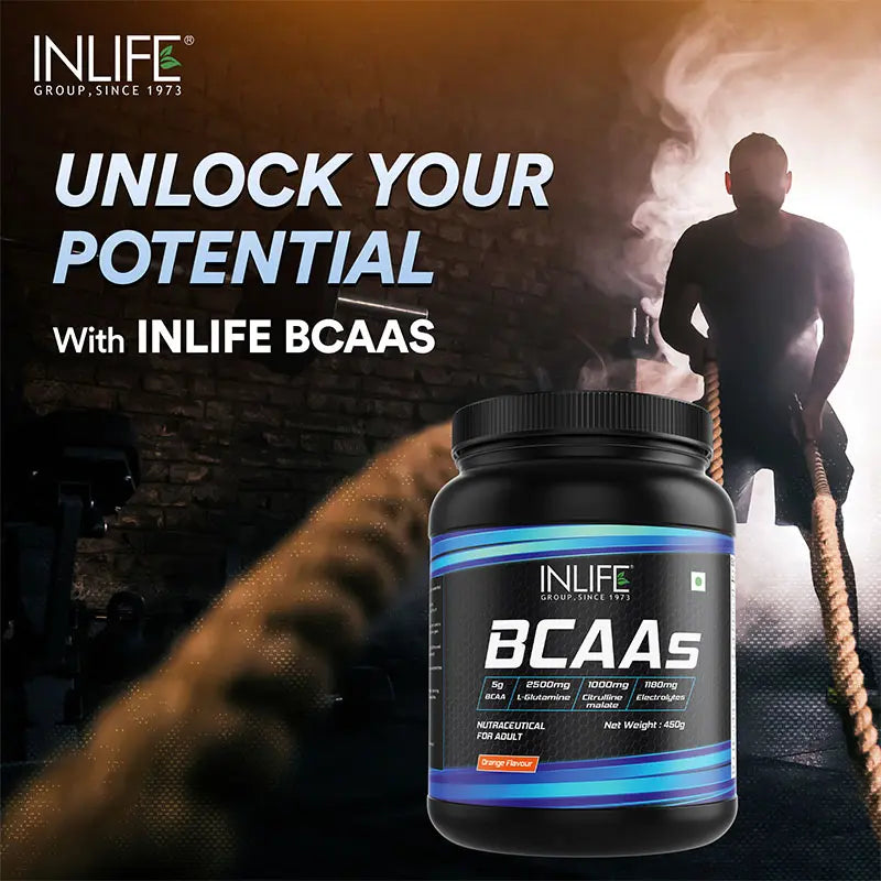 Inlife BCAA Pro Supplement| 250 gm powder - 6