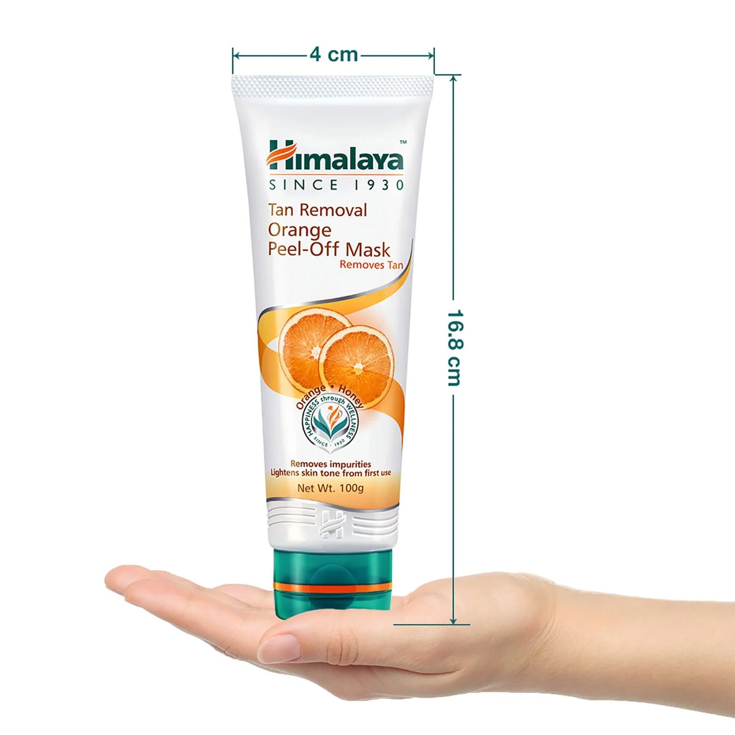 Tan Removal Orange Peel-Off Mask