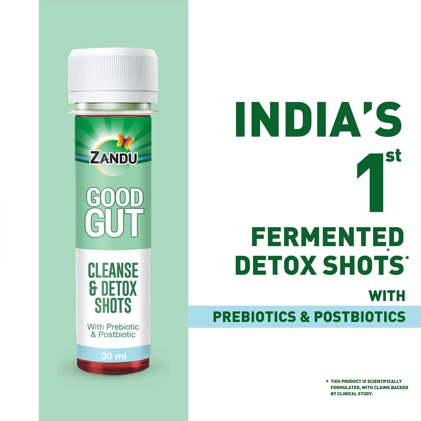 Zandu Good Gut Cleanse & Detox 30 Shots