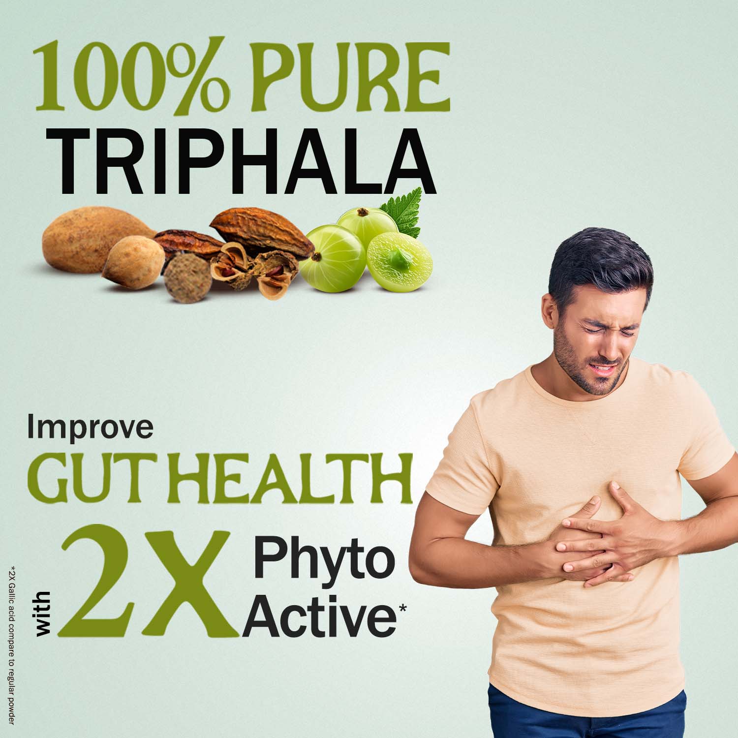 Zandu Pure Triphala 90 Capsules
