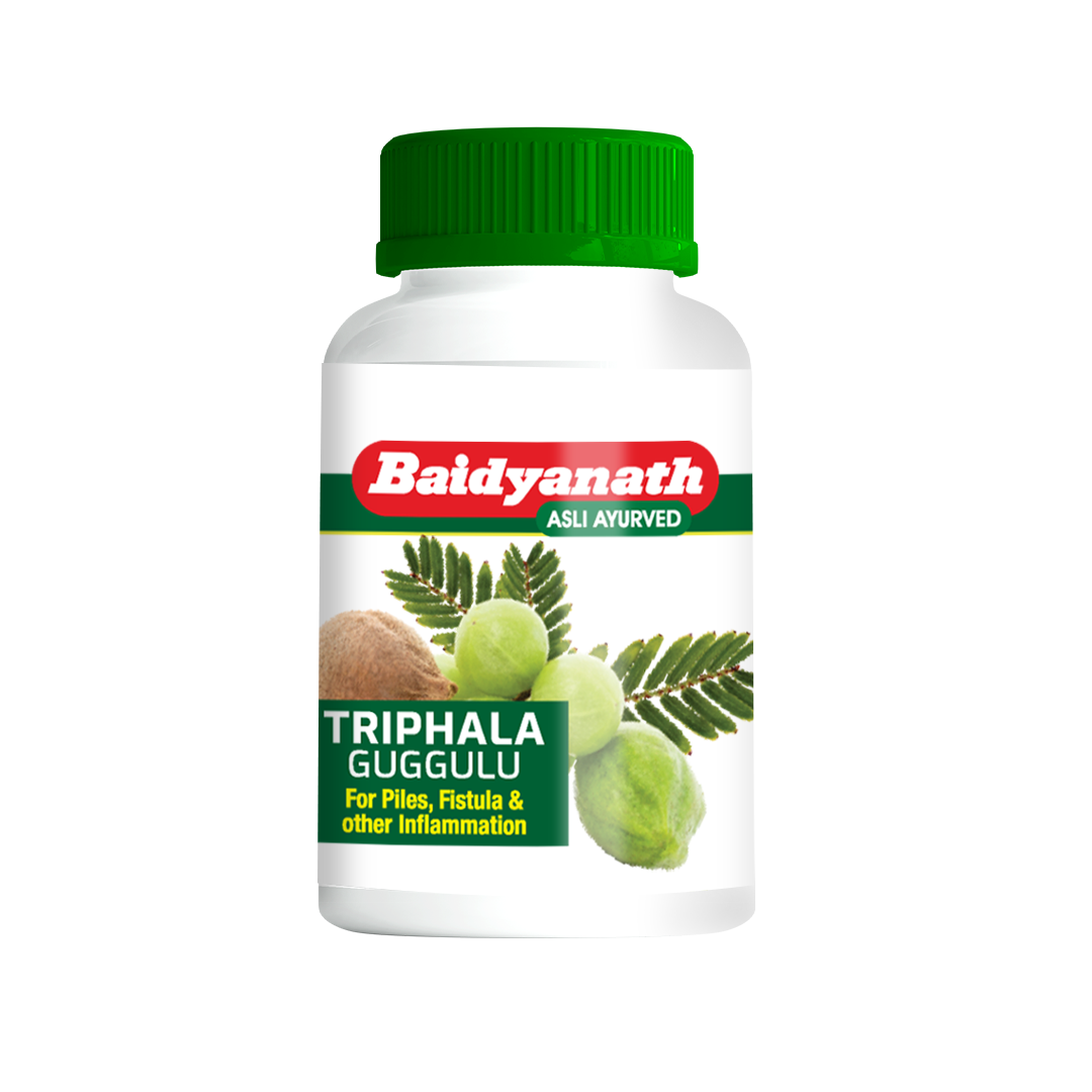 Baidyanath Triphala Guggulu 80 Tablets