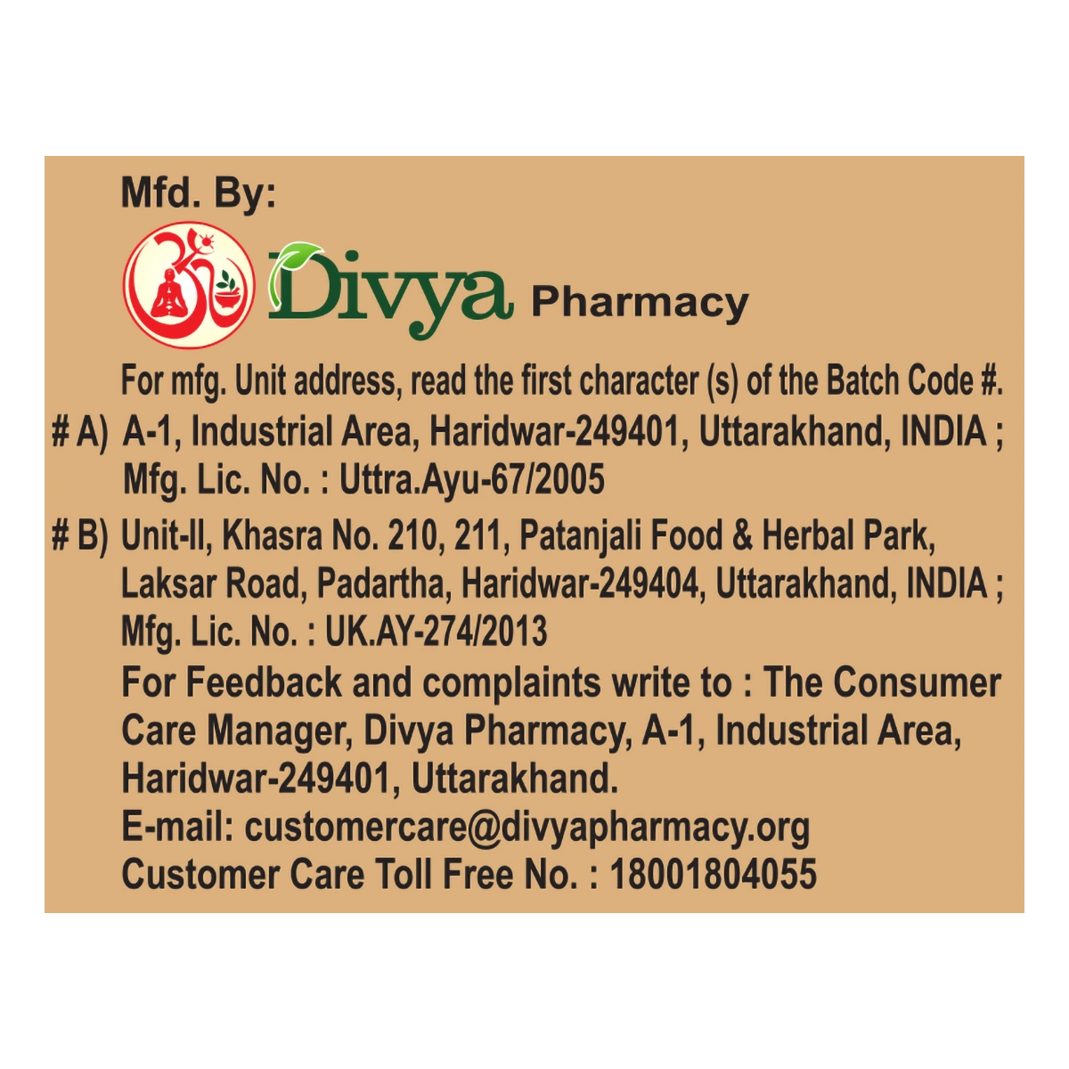Divya UTInil Tablet 3 U X 10 Tablets